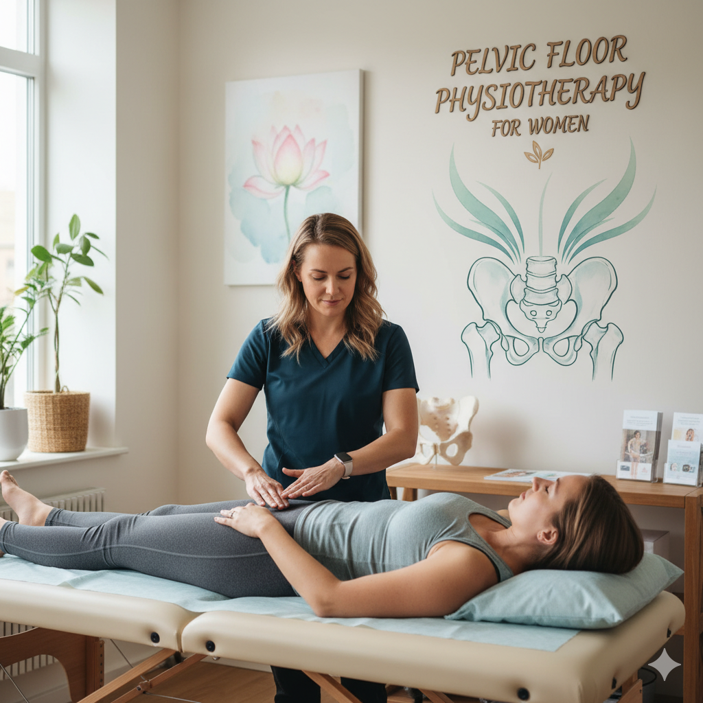 Pelvic floor physiotherapy for women